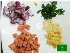 Steps for Making Colorful Tofu