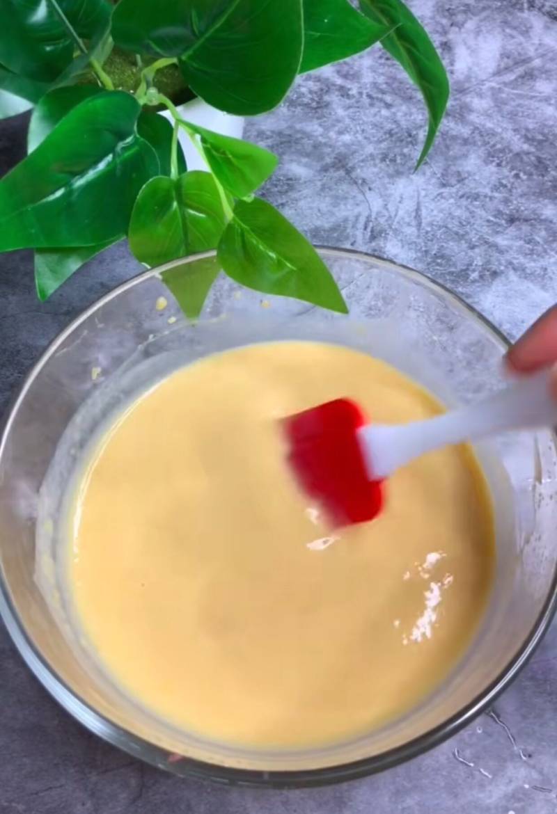 Steps for Making Sweet Potato Milk Mousse