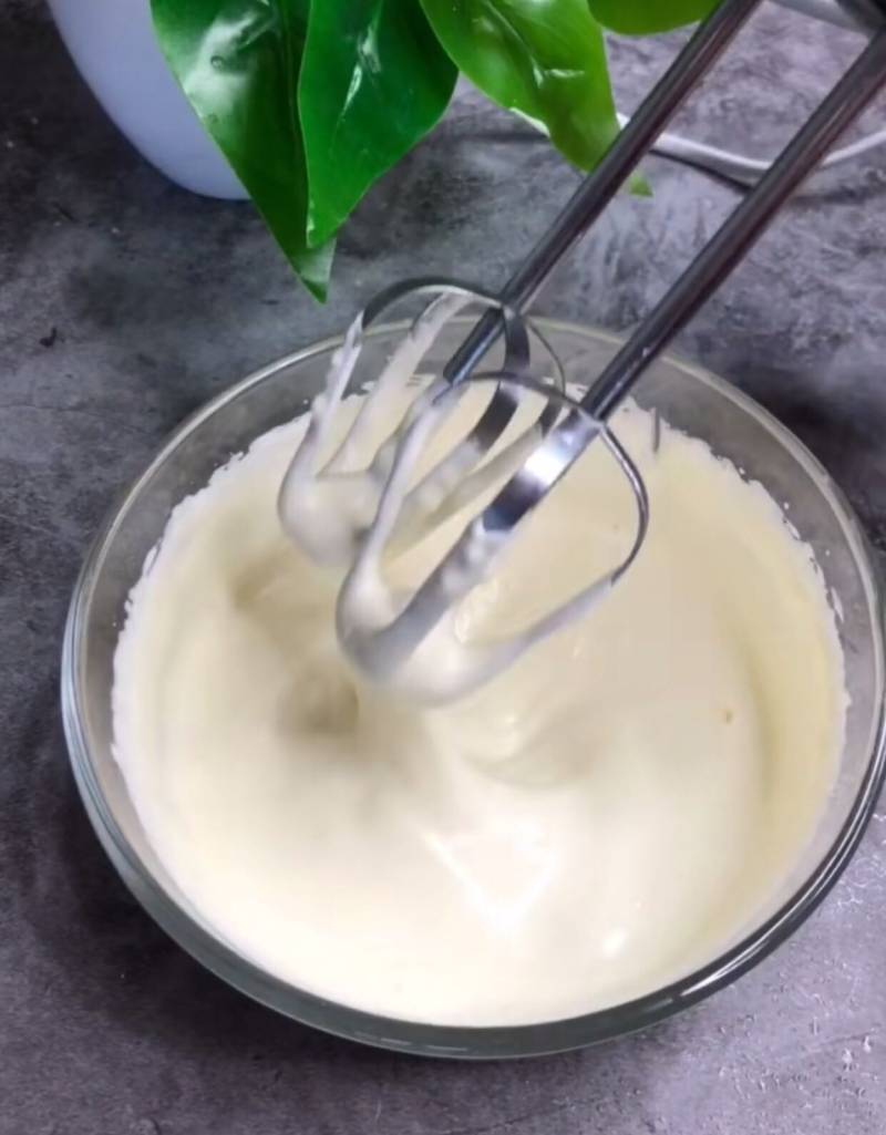 Steps for Making Sweet Potato Milk Mousse