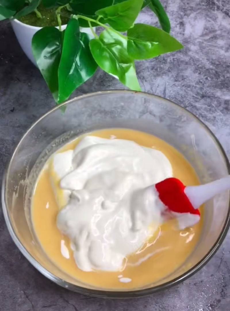 Steps for Making Sweet Potato Milk Mousse