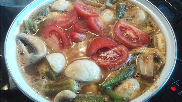 Tom Yum Soup Cooking Steps