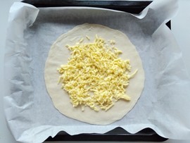 Durian Cheese Chicken Cutlet Pie Making Steps