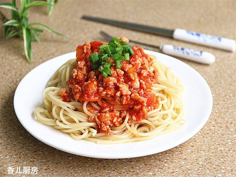 Tomato Meat Sauce Pasta