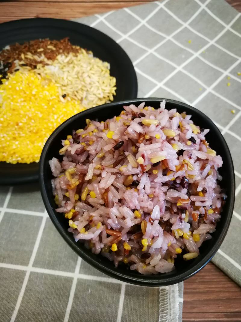 Steps for Cooking Mixed Grain Rice