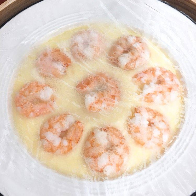 Shrimp Steamed Egg Cooking Steps