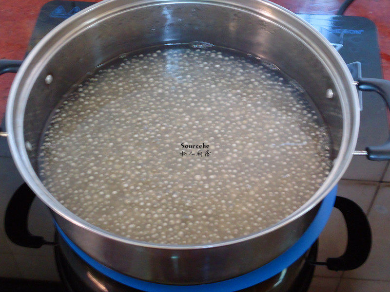 Steps to Make West Tapioca Pearl Dessert