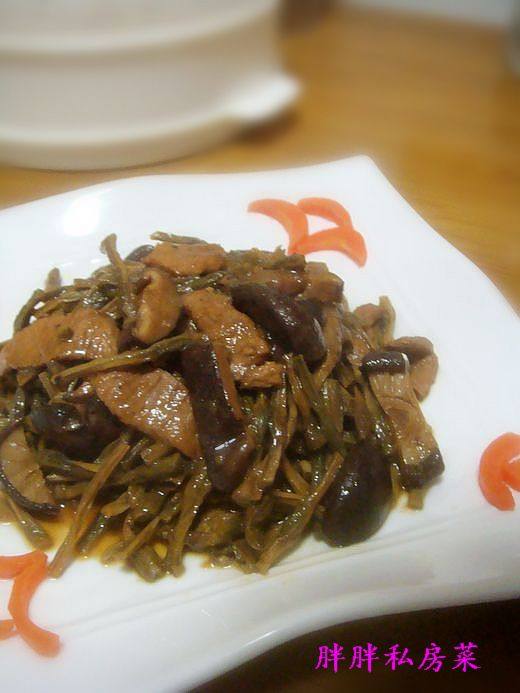 Dried Bean Curd and Pork Stir Fry