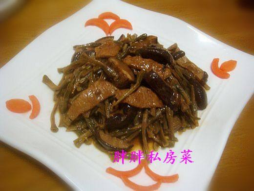 Dried Bean Curd and Pork Stir Fry