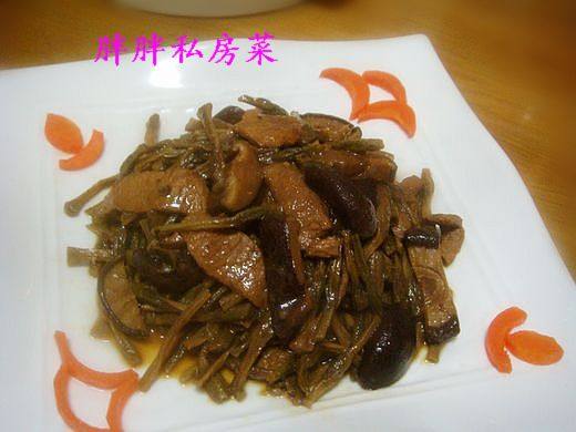 Dried Bean Curd and Pork Stir Fry