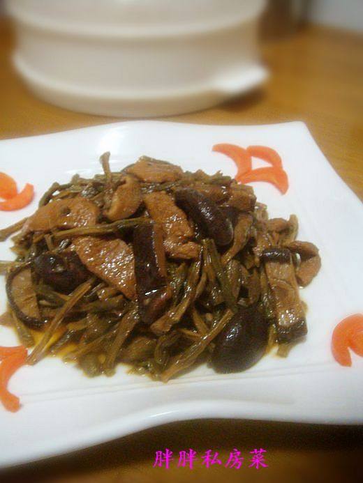 Dried Bean Curd and Pork Stir Fry