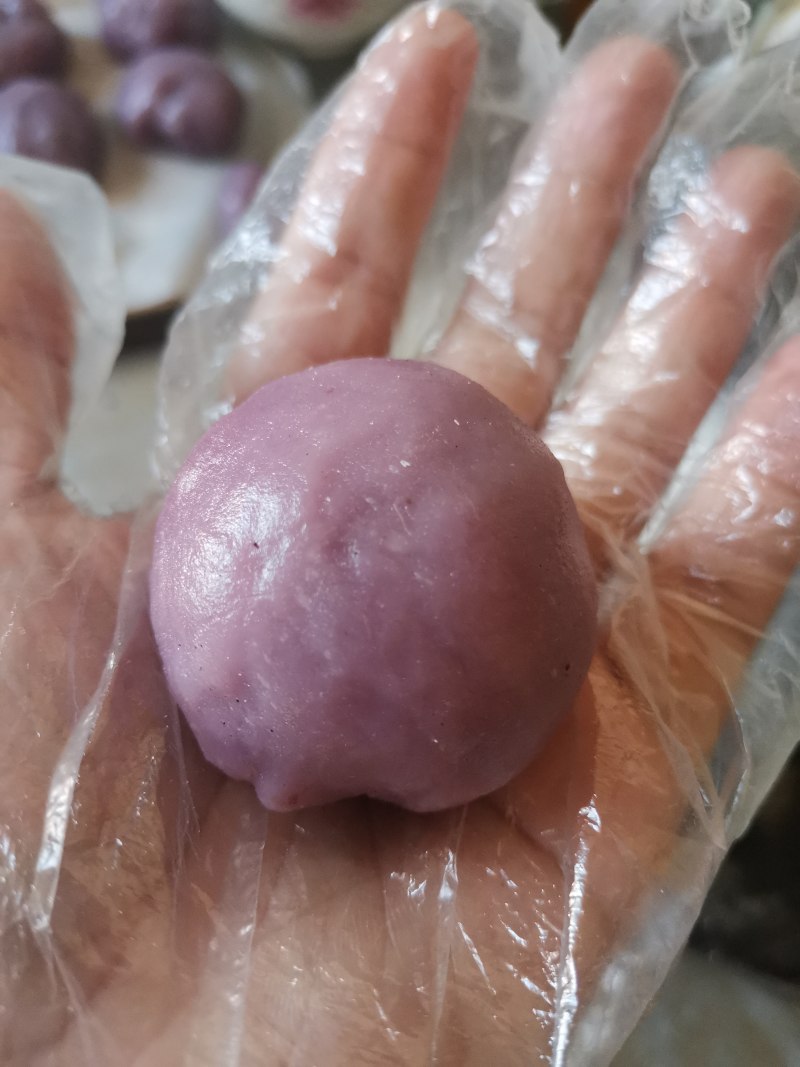 Steps for Making Purple Sweet Potato Glutinous Rice Cake