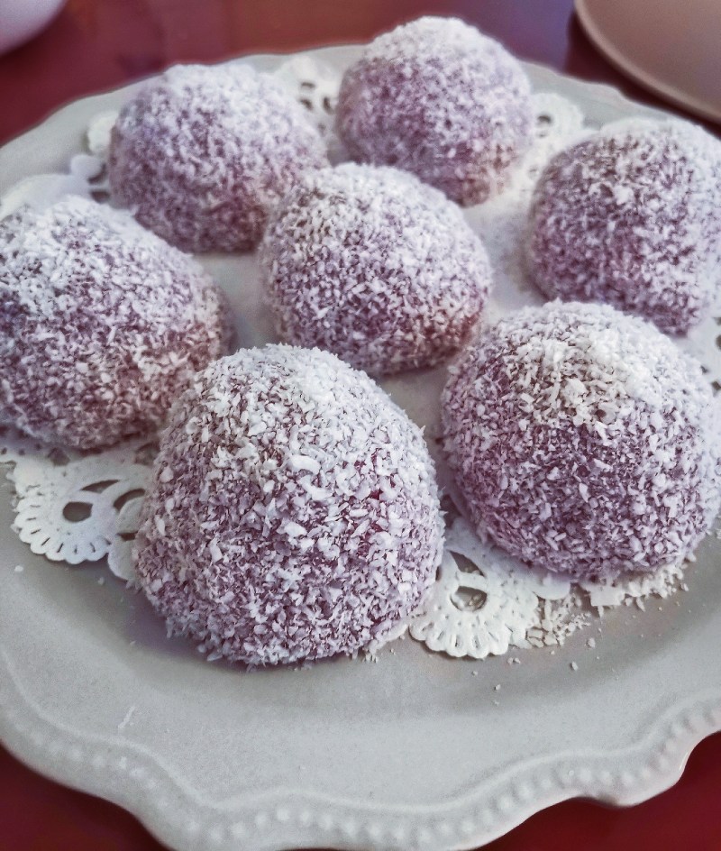 Steps for Making Purple Sweet Potato Glutinous Rice Cake