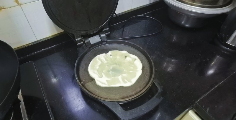 Milky Egg Pancake Making Steps