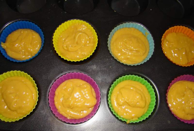 Steps to Make Peanut Butter Muffins