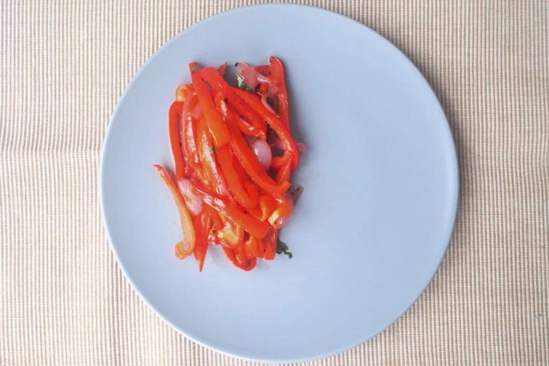 Steps for Pan-fried Pork Chop with Sweet and Sour Bell Peppers