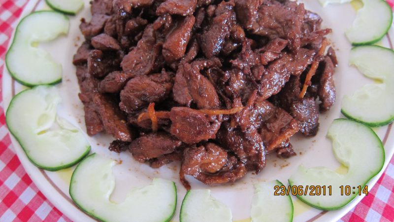 Steps for Making Ginger Shredded Pork