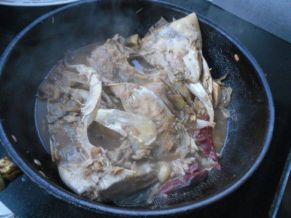 Steps for Cooking Braised Fish Head