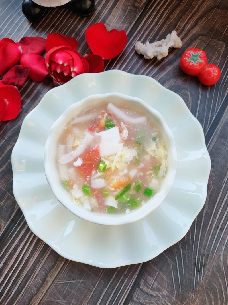 Mushroom and Tofu Soup