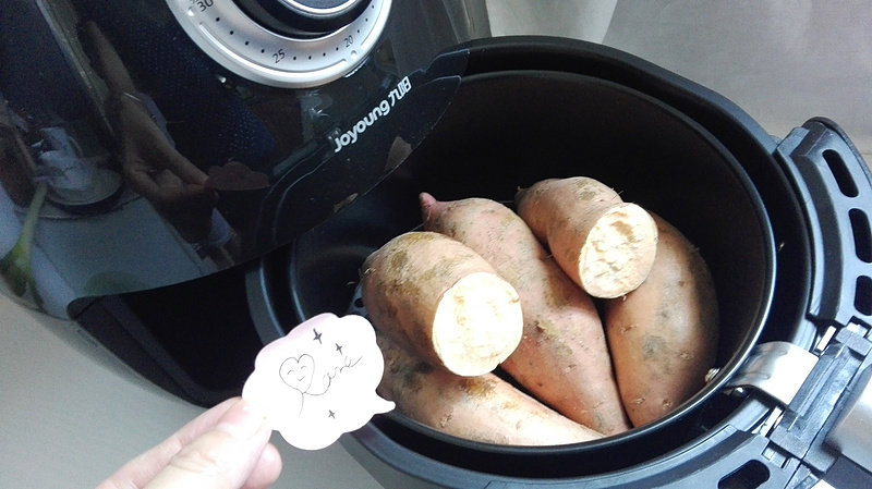 Steps for Baked Sweet Potato