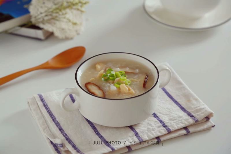 Chicken and Mushroom Congee