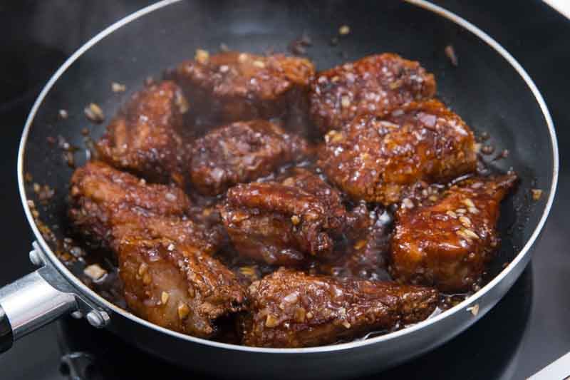 Steps for Making Sweet and Sour Kyoto Ribs