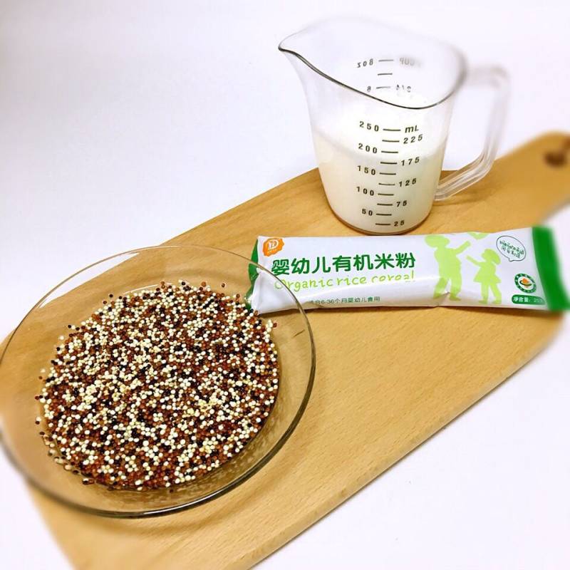 【Creamy Quinoa Porridge】6m+ Cooking Steps