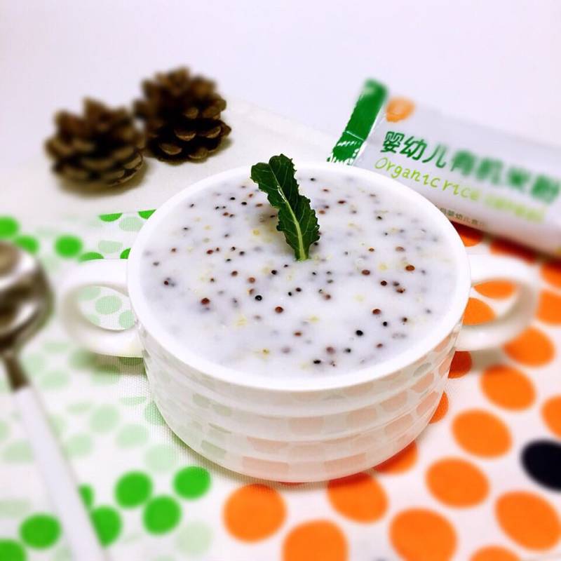 【Creamy Quinoa Porridge】6m+ Cooking Steps