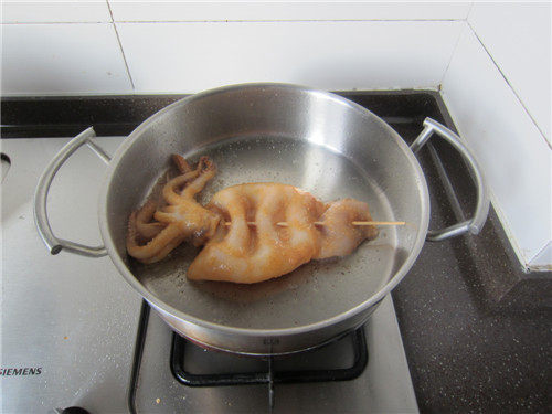 Steps for Cooking Korean-style Grilled Squid