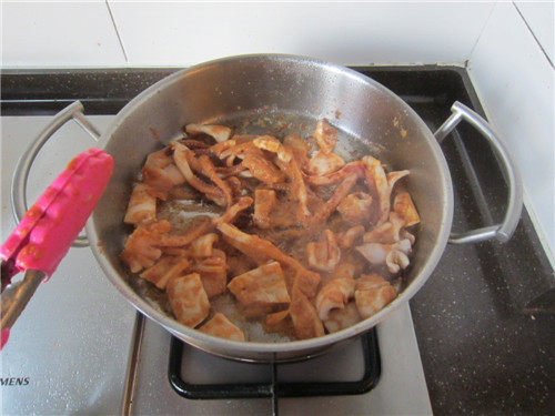 Steps for Cooking Korean-style Grilled Squid