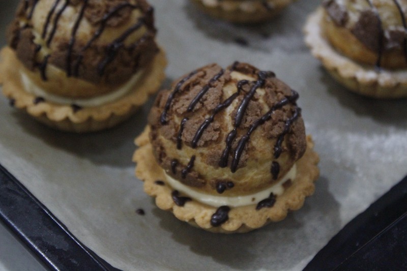 Hazelnut Cream Puff Tart Step-by-Step