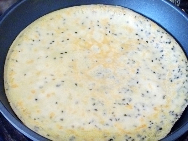 【Easy Pancake Recipes】Black Sesame Egg Pancake Cooking Steps