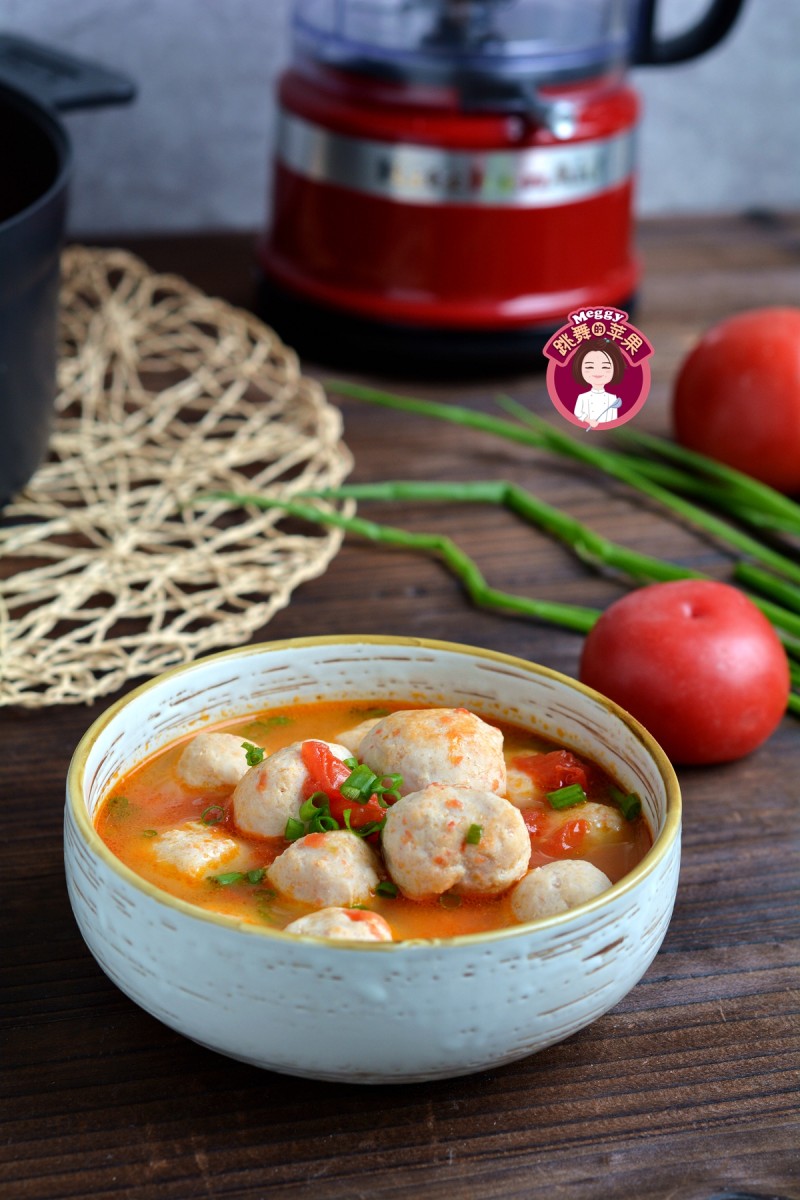 Tomato Fish Ball Soup