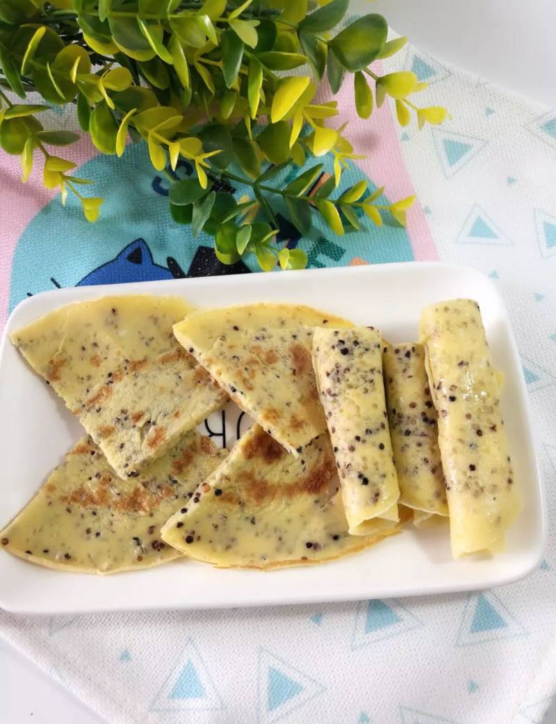 Quinoa Milk Egg Pancake