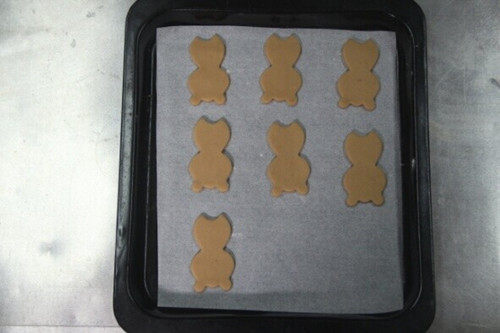 Steps for making Raccoon Cookies - Super Cute