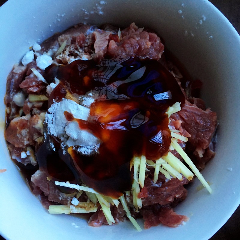 Steamed Egg and Beef Congee Cooking Steps