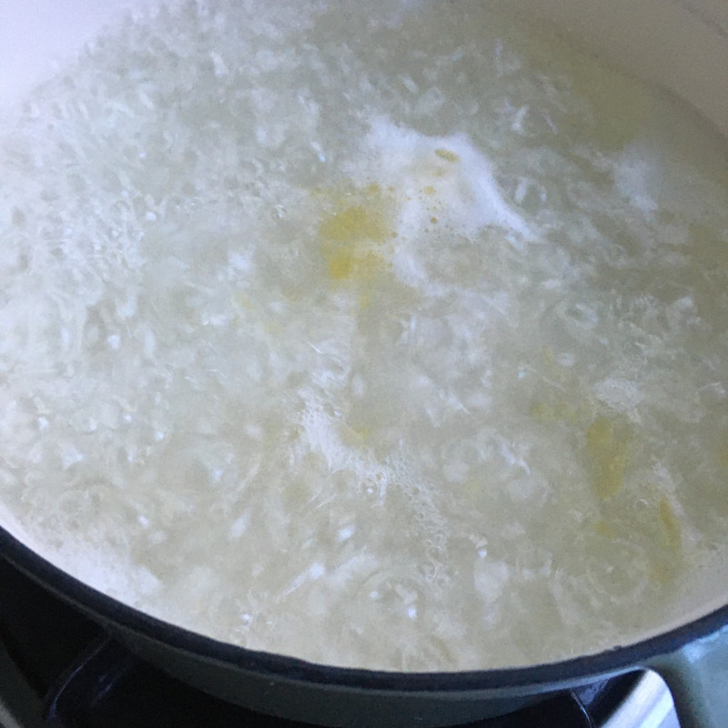 Steamed Egg and Beef Congee Cooking Steps