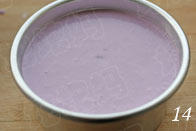 Steps to Make Purple Sweet Potato Cherry Mousse