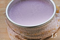 Steps to Make Purple Sweet Potato Cherry Mousse