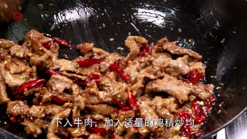 Steps for cooking Cumin Beef on Sizzling Plate