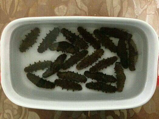 Steps for Rehydrated Dried Sea Cucumber