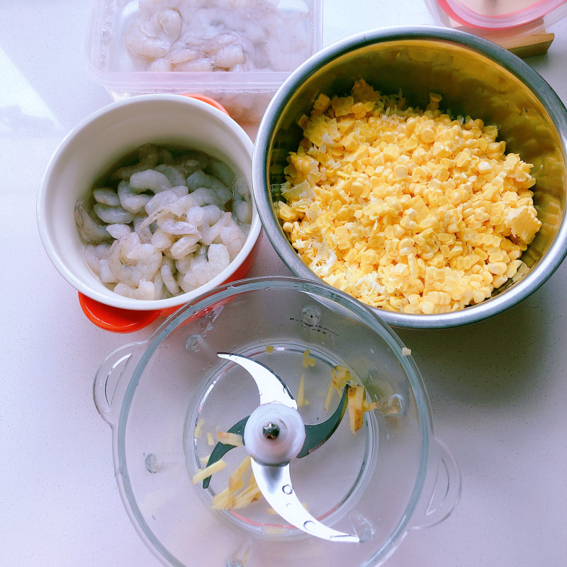 Steps to Make Rustic Shrimp Burger