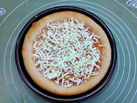 Mango Pizza Making Steps