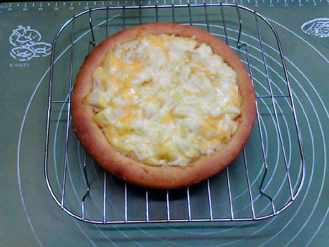 Mango Pizza Making Steps