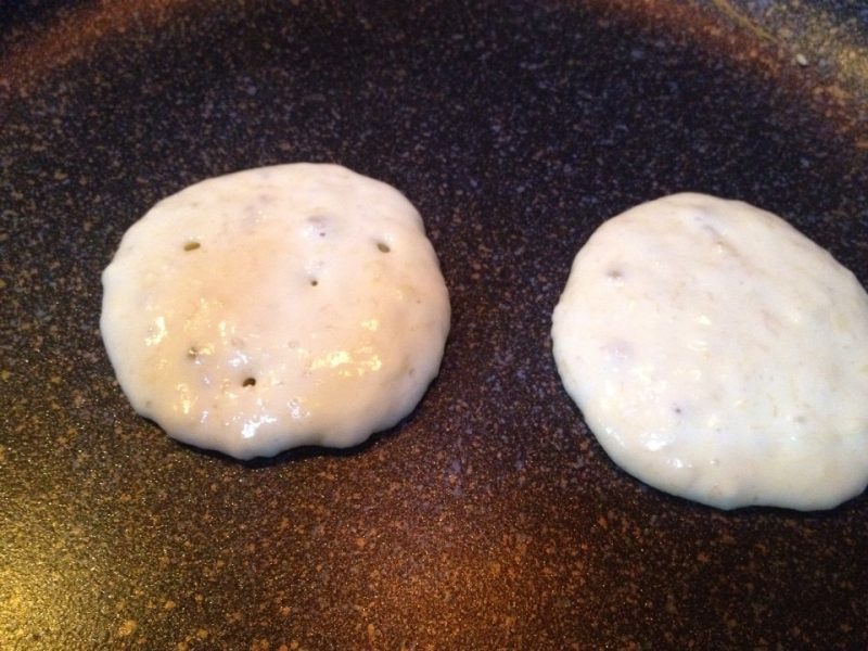 Baby Food - Handheld Banana Hotcake Cooking Steps