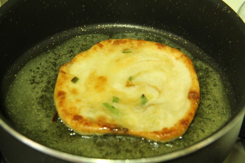 Scallion Pancake Making Steps