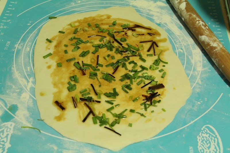 Scallion Pancake Making Steps