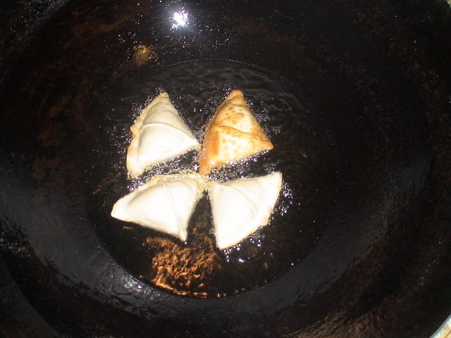 【Curry Fried Triangle】Steps