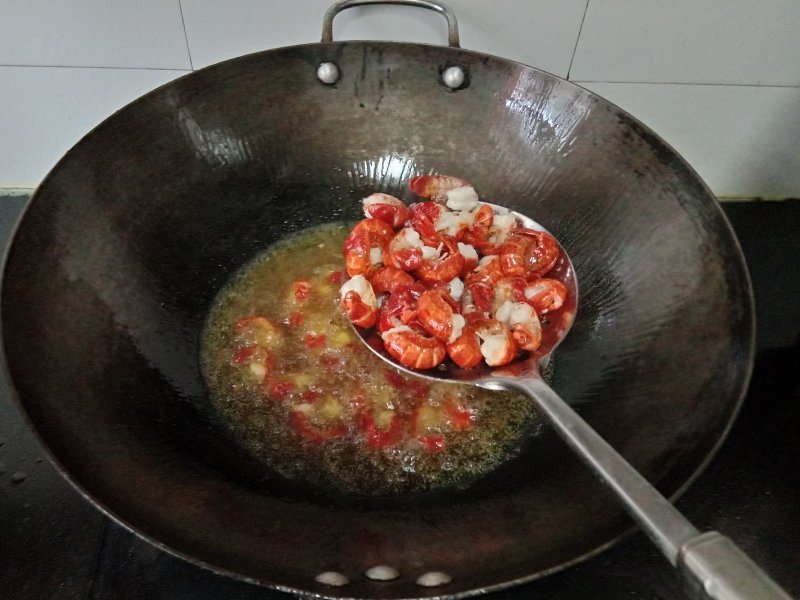 Garlic Lobster Tails Cooking Steps