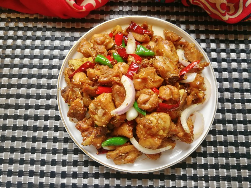 Dry-fried Chicken Cubes