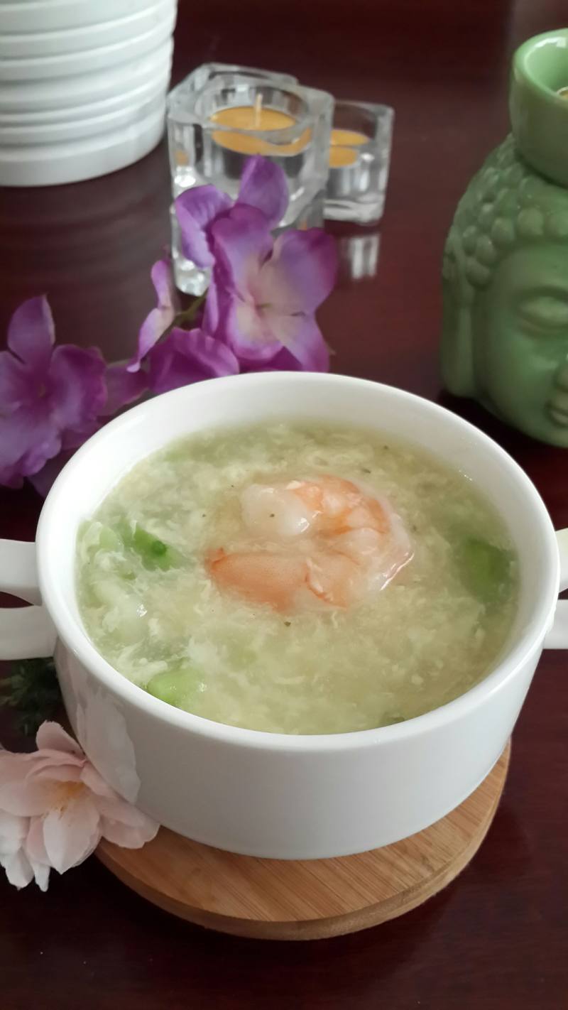 Shrimp and Loofah Soup